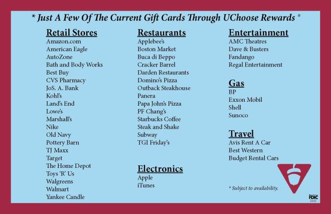 Rewards Gift Card Artwork