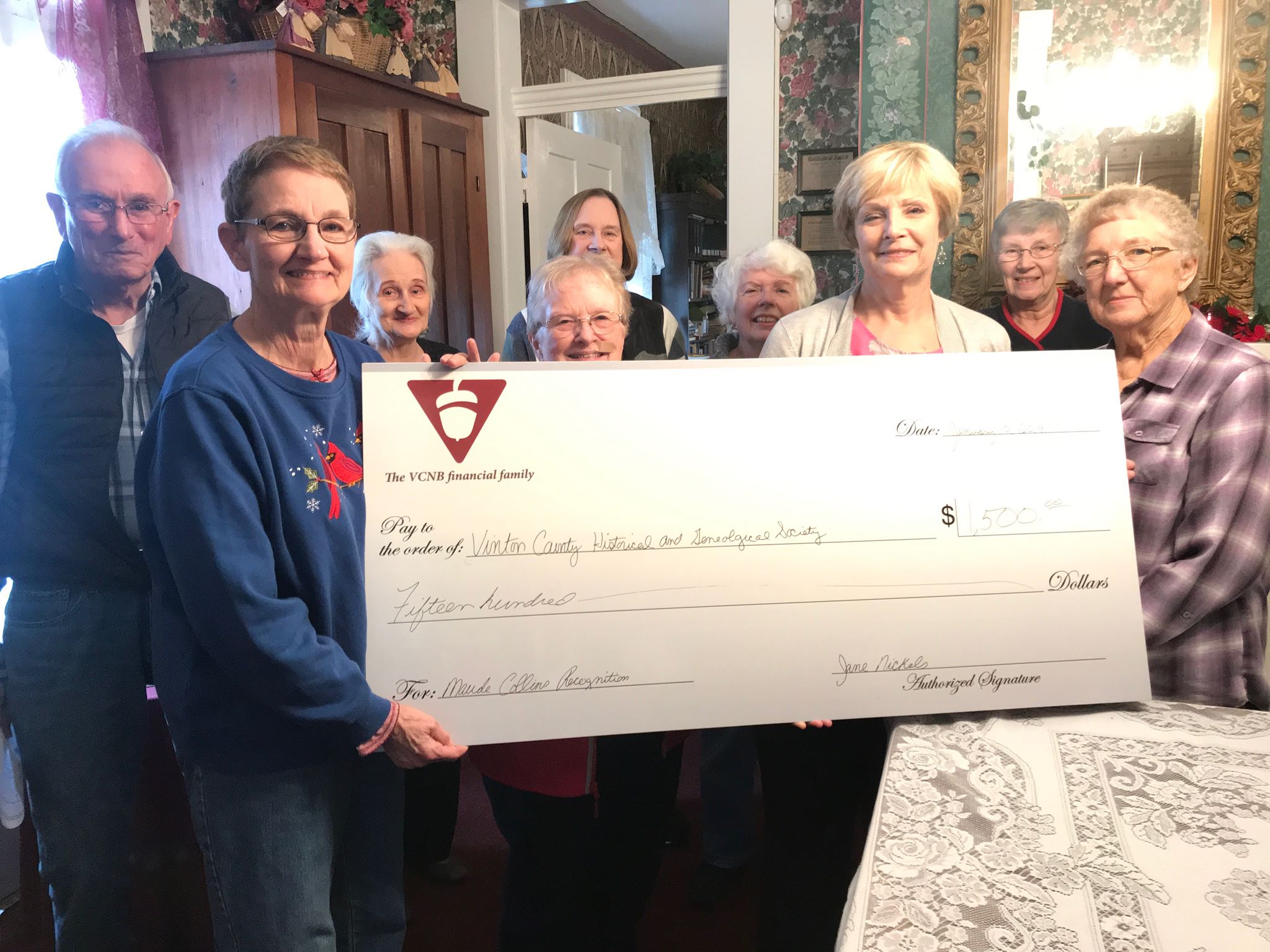 Alice's House and Sheriff Maude Donation